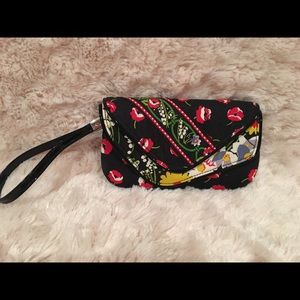 Vera Bradley Poppy Fields wristlet